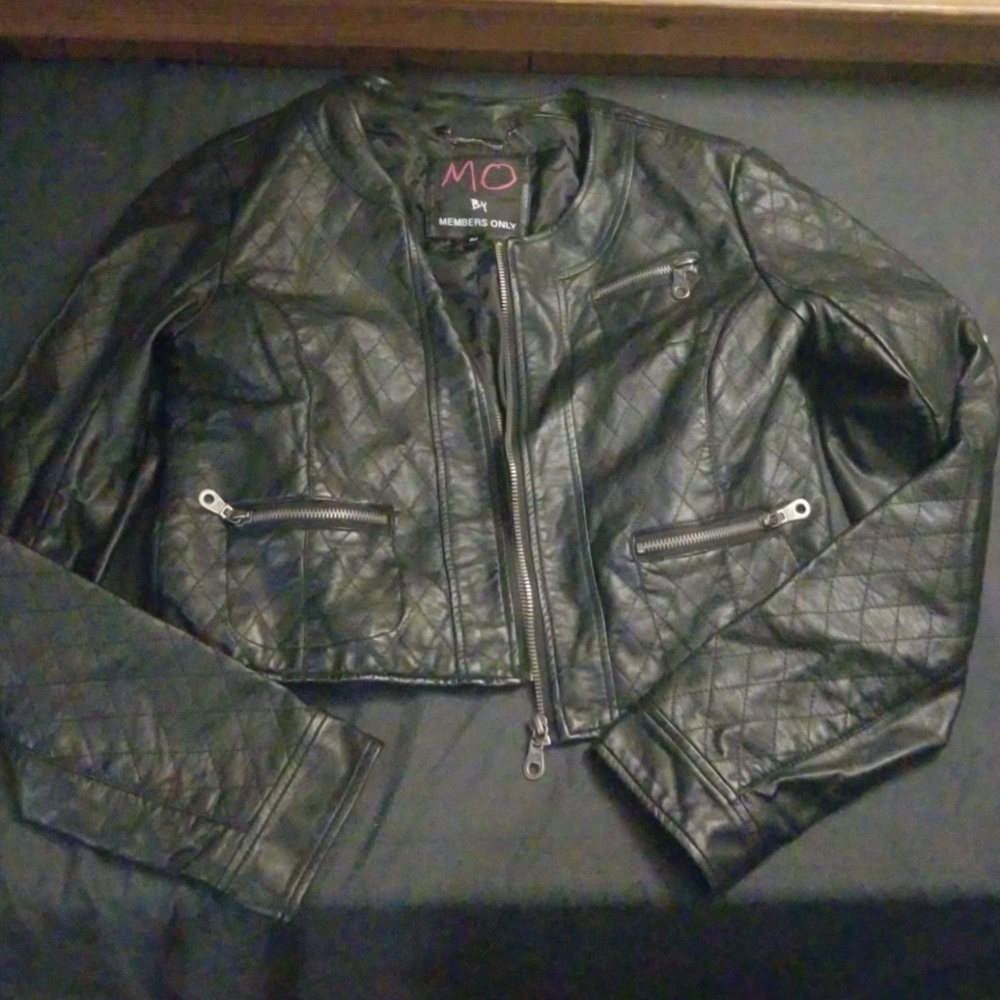 Members only leather jacket